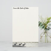 Pelican Birds Wilde Levensdieren Briefpapier (Staand voorkant)