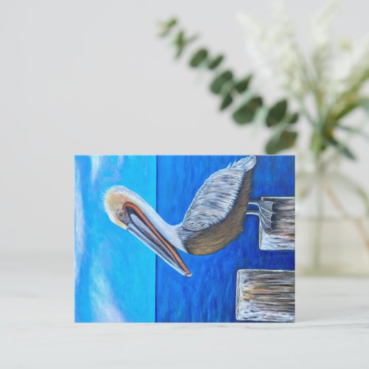 Pelican Briefkaart (Staand voorkant)