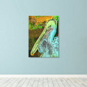 PELICAN CANVAS AFDRUK (Insitu (Houten vloer))