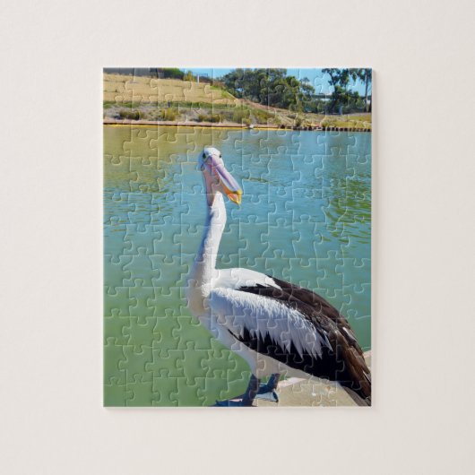 Pélican Conversation arrière, Jigsaw Puzzle (Vertical)