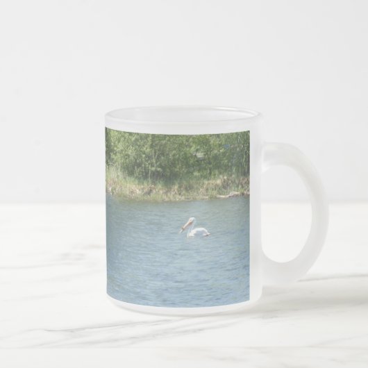 Pelican Frosted Glass Mug (Droit)