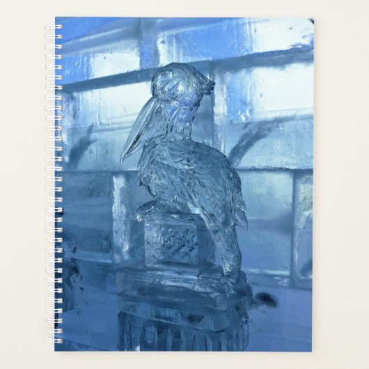 Pelican Ice Sculpture, Québec, Canada (Devant)