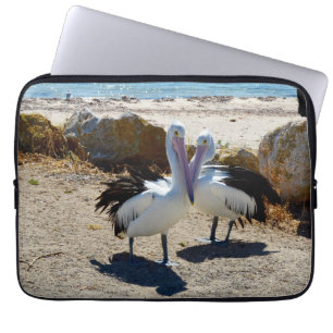 Pelican Love, laptophoes Laptop Sleeve