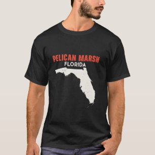 Pelican Marsh Florida USA T-shirt