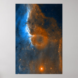 Pelican Nebula Ionization Front 20x30 (29x29) Poster