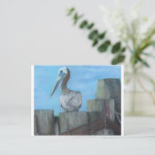 Pelican of Hatteras Ferry Briefkaart (Staand voorkant)