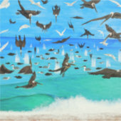 Pelican pandemonium sticker (Voorkant)