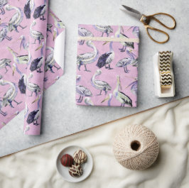 Pelican Pattern Cadeaupapier