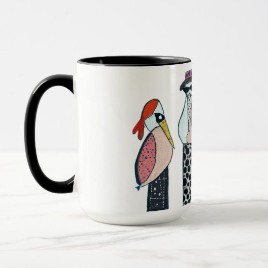 Pelican Perch Mug (Gauche)