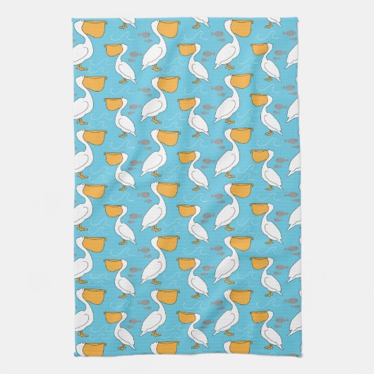 Pelican Pete Kitchen Towel Theedoek (Verticaal)