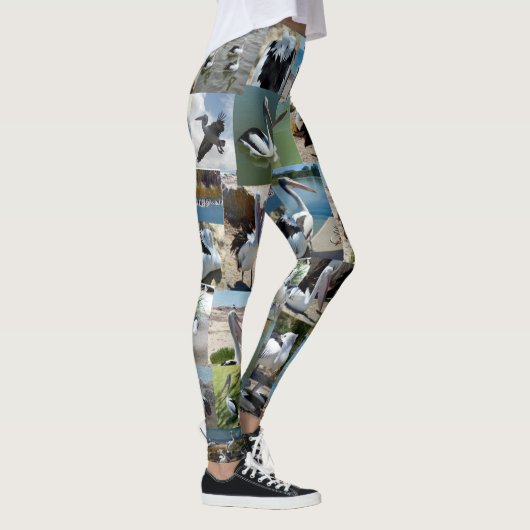 Pelican Photo Collage Leggings (Rechts)