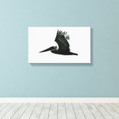 Pelican Print - 'In Flight' (Insitu (Houten vloer))
