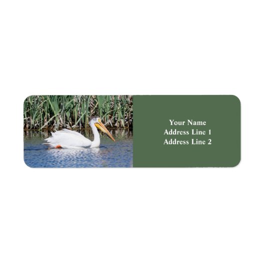 Pelican Return Address Label (Voorkant)