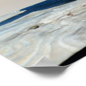 Pelican rust op vispier poster (Hoek)