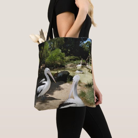 Pelican Sanctuary, Totebag Draagtas (Dichtbij)