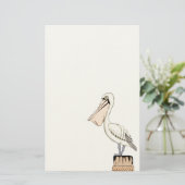 Pelican Stationery Briefpapier (Staand voorkant)