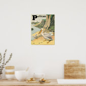 Pelican Story Book Alphabet Poster (Keuken)