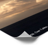 Pelican Sunset Poster (Hoek)