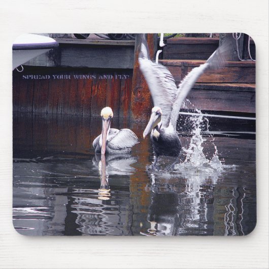 Pelican Takeoff Muismat (Voorkant)