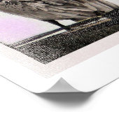 Pelican - Tinted / Black Lijst Print (Hoek)