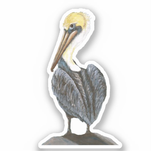 Pelican Vinyl Sticker (Voorkant)