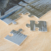 Pelicans Bird Natuur Beach Oversize Legpuzzel (Zijkant)