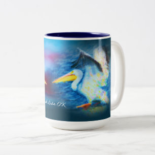 pélicans duo 19 mug