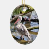 PELICANS KERAMISCH ORNAMENT (Achterkant)