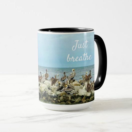 Pelicans Mug (Devant droit)