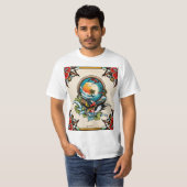 Pelicans on the Pier T-Shirt | Coastal Marina (Devant entier)