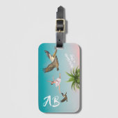 Pelicans Palm Beach Sky Bagagelabel (Voorkant (verticaal))