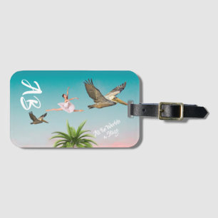 Pelicans Palm Beach Sky Bagagelabel