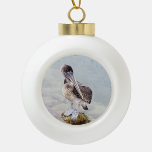 Pelikaan Kust Kerst Ornament – Strandvogel