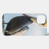 Pelikaan op pyloon geperst Case-Mate iPhone case (Achterkant (horizontaal))