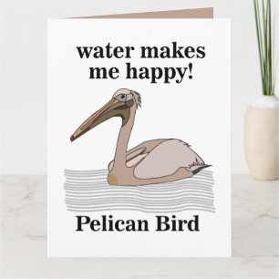 Pelikaan Vogel Kaart