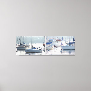 Pelikaan Vogels Wildlife Dieren Strand Canvas Afdruk