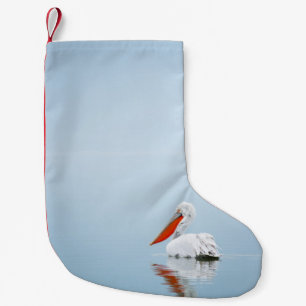 PELIKAN OP BLAUW WATER KLEINE KERSTSOK