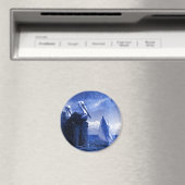 Pelikanen in blauw magneet (Insitu (Vaatwasser))