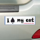 Pelle I mon autocollant de chat, coneyandtots.com (En voiture)