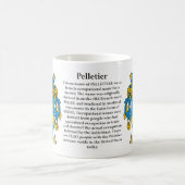 Pelletier - gezinskolf van de Mok van wapens (Center)