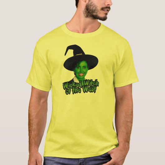 Pelosi Witch van het Westen T-shirt (Voorkant)