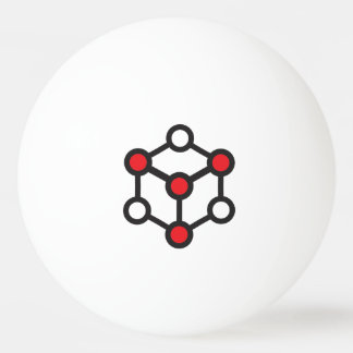 Pelota ping pong Logo Ludodesign Pingpongballen