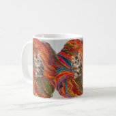 Pelote de laine Chatons Tasse (Devant gauche)