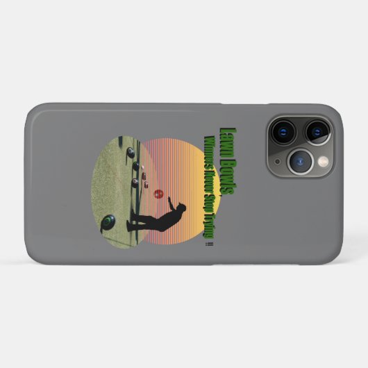 Pelouse Bowles Les Gagnants Design, coque iphone (Dos (Horizontal))