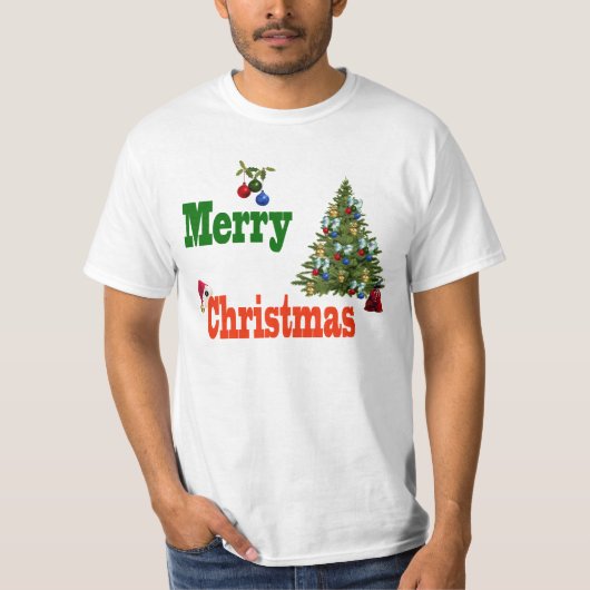 Pelouse Bowles, T-shirt de Noël (Devant)
