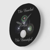 Pelouse Bowls Belle Grande Horloge Murale. (Angle)