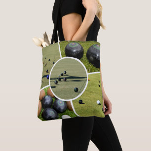 Pelouse Bowls Cinq Photo Collage, Sac fourre-tout