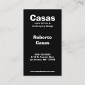 Pelouse de 100 herbes aménageant le carte de (Dos)