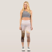 pelouse de pampas sur leggings de Sand capri (Recto)