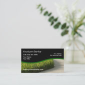 Pelouse Et Paysages Cartes de visite (Debout devant)